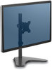 A Picture of product FEL-8049601 Fellowes® Professional Series Single Freestanding Monitor Arm For 32" Monitors, 11" x 15.4" 18.3", Black, Supports 17 lb