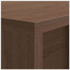 A Picture of product HON-PLRS4224LE1 HON® Mod Return Shell Reversible (Left or Right), 42w x 24d 29h, Sepia Walnut