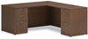 A Picture of product HON-PLRS4224LE1 HON® Mod Return Shell Reversible (Left or Right), 42w x 24d 29h, Sepia Walnut