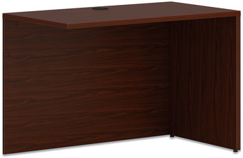 HON® Mod Return Shell Reversible (Left or Right), 42w x 24d 29h, Traditional Mahogany