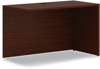 HON® Mod Return Shell Reversible (Left or Right), 48w x 24d 29h, Traditional Mahogany