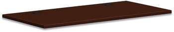 HON® Mod Worksurface Rectangular, 48w x 24d, Traditional Mahogany