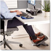 A Picture of product FEL-8067001 Fellowes® Ultimate Foot Support HPS, 17.75w x 13.25d 4 to 6.5h, Black/Gray