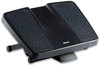 A Picture of product FEL-8067001 Fellowes® Ultimate Foot Support HPS, 17.75w x 13.25d 4 to 6.5h, Black/Gray
