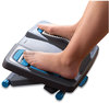 A Picture of product FEL-8068001 Fellowes® Energizer™ Foot Support 17.88w x 13.25d 4 to 6.5h, Charcoal/Blue/Gray