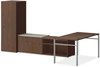 A Picture of product HON-PLRW7230LE1 HON® Mod Worksurface Rectangular, 72w x 30d, Sepia Walnut