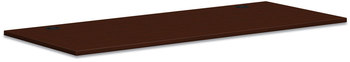 HON® Mod Worksurface Rectangular, 72w x 30d, Traditional Mahogany