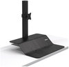 A Picture of product FEL-8080101 Fellowes® Lotus™ VE Sit-Stand Workstation 29" x 28.5" 27.5" to 42.5", Black