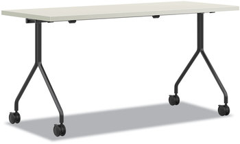 HON® Between™ Nested Multipurpose Tables Rectangular, 48w x 24d 29h, Silver Mesh/Loft