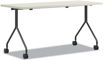 HON® Between™ Nested Multipurpose Tables Rectangular, 60w x 24d 29h, Silver Mesh/Loft