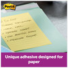 A Picture of product MMM-6605 Post-it® Notes Original Pads in Canary Yellow Note Ruled, 4" x 6", 100 Sheets/Pad, 5 Pads/Pack