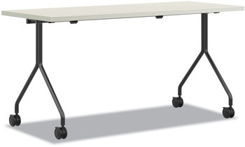 HON® Between™ Nested Multipurpose Tables Rectangular, 60w x 30d 29h, Silver Mesh/Loft