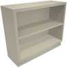 A Picture of product HON-S30ABCL HON® Brigade® Metal Bookcases Bookcase, Two-Shelf, 34.5w x 12.63d 29h, Putty