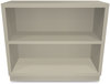 A Picture of product HON-S30ABCL HON® Brigade® Metal Bookcases Bookcase, Two-Shelf, 34.5w x 12.63d 29h, Putty