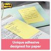A Picture of product MMM-660RPYW Post-it® Greener Notes Original Recycled Note Pads Ruled, 4" x 6", Canary Yellow, 100 Sheets/Pad, 12 Pads/Pack