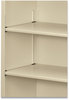 A Picture of product HON-S42ABCL HON® Brigade® Metal Bookcases Bookcase, Three-Shelf, 34.5w x 12.63d 41h, Putty