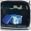 A Picture of product FEL-86101 Bankers Box® Latch Lid Storage Bin 22.38" x 14.19" 10.63", Clear/Blue