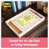 A Picture of product MMM-663YW Post-it® Notes Original Pads in Canary Yellow Note Ruled, 5" x 8", 50 Sheets/Pad, 2 Pads/Pack