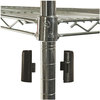 A Picture of product ALE-SW503618SR Alera® NSF Certified Industrial Heavy-Duty Wire Shelving Starter Kit Four-Shelf 36w x 18d 72h, Silver
