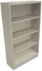 A Picture of product HON-S60ABCL HON® Brigade® Metal Bookcases Bookcase, Four-Shelf, 34.5w x 12.63d 59h, Putty