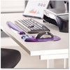 A Picture of product FEL-91437 Fellowes® Gel Crystals™ Wrist Supports Keyboard Rest, 18.5 x 2.25, Purple