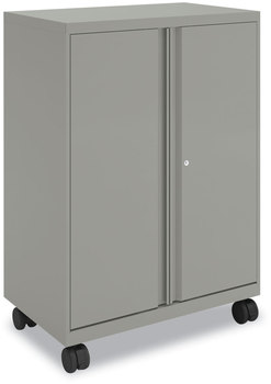 HON® Smartlink™ Mobile Cabinet 10 Compartments, 30w x 18d 42.32h, Platinum Metallic, Ships in 7-10 Business Days