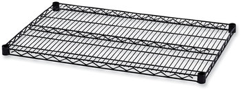 Alera® Extra Wire Shelves Industrial Shelving 36w x 24d, Black, 2 Shelves/Carton