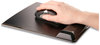 A Picture of product FEL-9182301 Fellowes® Palm and Wrist Supports with Microban® Protection Gel Support Attached Mouse Pad, 8.25 x 9.87, Black