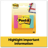 A Picture of product MMM-6705AN Post-it® Page Markers Flag Assorted Brights, 100 Flags/Pad, 5 Pads/Pack