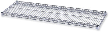Alera® Extra Wire Shelves Industrial Shelving 48w x 18d, Silver, 2 Shelves/Carton
