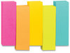 A Picture of product MMM-6705AN Post-it® Page Markers Flag Assorted Brights, 100 Flags/Pad, 5 Pads/Pack