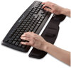 A Picture of product FEL-9183201 Fellowes® Palm and Wrist Supports with Microban® Protection Gel Keyboard Support, 18.25 x 3.37, Black