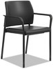 A Picture of product HON-SGS6FBUR10B HON® Accommodate® Series Guest Chair with Fixed Arms, 23.25" x 22.25" 32", Black Seat, Back, Base, 2/Carton