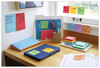 A Picture of product MMM-6756SSAN Post-it® Notes Super Sticky Pads in Playful Primary Colors Collection Note Ruled, 4" x 90 Sheets/Pad, 6 Pads/Pack