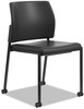 A Picture of product HON-SGS6NBUR10B HON® Accommodate® Series Guest Chair 23.25" x 21" 32", Black Seat, Back, Base, 2/Carton