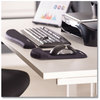 A Picture of product FEL-9252201 Fellowes® PlushTouch™ Wrist Rest with FoamFusion™ Technology Mouse Pad 7.25 x 9.37, Graphite