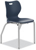 A Picture of product HON-SL4L18EREP HON® SmartLink Four-Leg Chair 19.5" x 19.63" 31", Regatta Seat, Base, 4/Carton