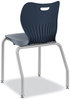 A Picture of product HON-SL4L18EREP HON® SmartLink Four-Leg Chair 19.5" x 19.63" 31", Regatta Seat, Base, 4/Carton