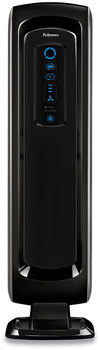 Fellowes® Air Purifiers HEPA and Carbon Filtration 100 to 200 sq ft Room Capacity, Black