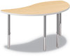 A Picture of product HON-SN3054ENDK HON® Build™ Wisp Shape Table Top 54w x 30d, Natural Maple