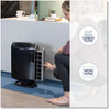 A Picture of product FEL-9286101 Fellowes® Air Purifiers HEPA and Carbon Filtration 200 to 400 sq ft Room Capacity, Black