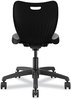 A Picture of product HON-SSTK18BHLON HON® SmartLink™ Task Chair Supports Up to 275 lb, 34.75" Seat Height, Onyx Seat/Back, Black Base, Ships in 7-10 Business Days