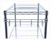 A Picture of product ALE-SW654818SR Alera® 5-Shelf Wire Shelving Kit with Casters & Shelf Liners and 48w x 18d 72h, Silver