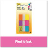 A Picture of product MMM-680EGALT Post-it® Flags Portable Page in Dispenser, Assorted Brights, 60 Flags/Pack