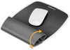 A Picture of product FEL-9311801 Fellowes® I-Spire Series™ Wrist Rocker™ Rests Mouse Pad with Rest, 7.81 x 10, Gray