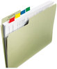 A Picture of product MMM-680GN2 Post-it® Flags Assorted Color 1" Flag Refills Standard Page in Dispenser, Green, 50 Flags/Dispenser, 2 Dispensers/Pack