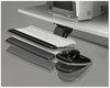 A Picture of product FEL-93841 Fellowes® Standard Keyboard Tray Adjustable Platform, 20.25w x 11.13d, Graphite/Black