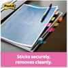 A Picture of product MMM-680HVYW Post-it® Flags in a Desk Grip Dispenser Page 1 x 1.75, Yellow, 200/Dispenser