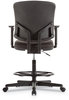 A Picture of product ALE-TE4610 Alera® Everyday Task Stool Fabric Seat/Back, Supports Up to 275 lb, 20.9" 29.6" Seat Height, Black