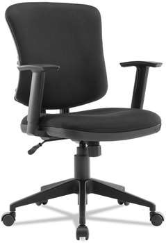 Alera® Everyday Task Office Chair Supports Up to 275 lb, 17.6" 21.5" Seat Height, Black